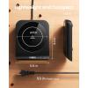 image:imageGaiatop Coffee Mug Warmer 3 Temperature Settings 210H Auto Shut Off and Warm Strip Indicator Lights 50W Smart Cup Warmers Fast Heating Plate for Tea Milk Cocoa Candle Stocking Stuffers WoodBlack