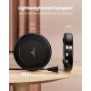 image:imageGaiatop Coffee Mug Warmer for Desk 3 Temp Settings 29Hrs Timer 3 Colorful Romantic Atmosphere Light Modes Stocking Stuffers Beverage Heating Plate with Digital Display for Candle Tea Milk WoodBlack