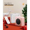 image:imageGaiatop Mini Space Heater Lightweight PTC Ceramic Fast Heating 500W Energy Efficient for Indoor Use Overheating amp 45 TipOver Protection Portable Desk Electric Heaters for Office Home PinkPink