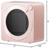image:imageGaiatop Mini Space Heater Lightweight PTC Ceramic Fast Heating 500W Energy Efficient for Indoor Use Overheating amp 45 TipOver Protection Portable Desk Electric Heaters for Office Home PinkPink