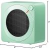 image:imageGaiatop Mini Space Heater Lightweight PTC Ceramic Fast Heating 500W Energy Efficient for Indoor Use Overheating amp 45 TipOver Protection Portable Desk Electric Heaters for Office Home PinkGreen