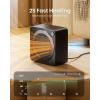 image:imageGaiatop Mini Space Heater Lightweight PTC Ceramic Fast Heating 500W Energy Efficient for Indoor Use Overheating amp 45 TipOver Protection Portable Desk Electric Heaters for Office Home PinkBlack