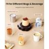 image:imageGaiatop Mug Warmer 50W Cute Cat Paw Cup Warmers 3 Temp Settings 210H Auto Shut Off Coffee Accessories Keep Beverage Hot for Desk and Home Heated Plate Stocking Stuffers for Tea Candle BlackBlack