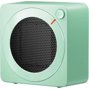image:imageGaiatop Mini Space Heater Lightweight PTC Ceramic Fast Heating 500W Energy Efficient for Indoor Use Overheating amp 45 TipOver Protection Portable Desk Electric Heaters for Office Home PinkGreen