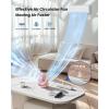 image:imageGaiatop Desk Fan 5Inch Portable Electric Table Desktop Air Circulator Fans Small but Powerful with 3 Speed 360 Adjustable Tilt for Cooling Home Dorm Office Bedroom Bathroom Kitchen PinkPink