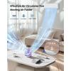 image:imageGaiatop Desk Fan 5Inch Portable Electric Table Desktop Air Circulator Fans Small but Powerful with 3 Speed 360 Adjustable Tilt for Cooling Home Dorm Office Bedroom Bathroom Kitchen PinkPurple