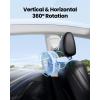 image:imageGaiatop Mini Portable Stroller Fan Battery Operated Small Clip on Detachable 3 Speed Rechargeable 360 Rotate Flexible Tripod Better Cooling for Car Seat Crib Treadmill Travel Blueblue