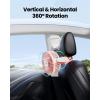 image:imageGaiatop Mini Portable Stroller Fan Battery Operated Small Clip on Detachable 3 Speed Rechargeable 360 Rotate Flexible Tripod Better Cooling for Car Seat Crib Treadmill Travel Bluepink