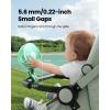 image:imageGaiatop Oscillating Baby Stroller Fan with LED Night Light 4 Speeds Cooling Rechargeable 360 Rotate Clip On Battery Operated Small Portable Fans for Car Seat Crib Treadmill TravelGreen