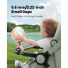 image:imageGaiatop Oscillating Baby Stroller Fan with LED Night Light 4 Speeds Cooling Rechargeable 360 Rotate Clip On Battery Operated Small Portable Fans for Car Seat Crib Treadmill TravelPink