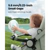 image:imageGaiatop Oscillating Baby Stroller Fan with LED Night Light 4 Speeds Cooling Rechargeable 360 Rotate Clip On Battery Operated Small Portable Fans for Car Seat Crib Treadmill TravelWhite