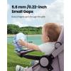 image:imageGaiatop Portable Clip on Fan Battery Operated Small Powerful 3 Speed Quiet 360 Rotate USB Rechargeable Mini Personal Cooling Fan for Desk Table Home Office Stroller Camping Women Gifts Black Bluelight Blue