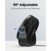image:imageGaiatop USB Desk Fan 3 Speeds Strong Airflow 55 Inch Portable 90 Rotate Quiet Cooling Small Personal Table Fans for Bedroom Home Office Travel BlackBlack