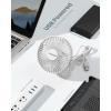 image:imageGaiatop USB Desk Fan 3 Speeds Strong Airflow 55 Inch Portable 90 Rotate Quiet Cooling Small Personal Table Fans for Bedroom Home Office Travel BlackWhite