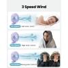 image:imageGaiatop USB Desk Fan 55 Inch Small Quiet Powerful 3 Speeds 90 Rotate Personal Mini Portable Desktop Table Fans Cooling for Home Office Car Travel Indoor Outdoor BluePurple