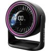 image:imageGaiatop Desk Fan with Touch Control 4000mAh Battery 5 Speeds Ultra Quiet Bedroom Fan with LED Display 90 Tilt 77 Inch USBC Rechargeable Desktop Fan for Dorm Office Room Home Office BlackBlack Purple