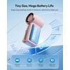 image:imageGaiatop Portable Handheld Mini Fan 6 Speeds 16900 RPM High Velocity Personal Fan with LED Display USB Rechargeable Mini Fan with Lanyard for Makeup Travel Outdoor Fan for Women Girl Gift PinkPink