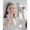 image:imageGaiatop Portable Mini Fan 3 Speed Handheld Fans with Power Display Flashlight USB Rechargeable Battery Lightweight Personal Cooling for Women Men Indoor Outdoor Travel PinkPurple