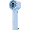 image:imageGaiatop Portable Mini Fan 3 Speed Handheld Fans with Power Display Flashlight USB Rechargeable Battery Lightweight Personal Cooling for Women Men Indoor Outdoor Travel PinkBlue