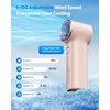image:imageGaiatop Mini Portable Handheld Fan 4000mAh 15h Max Runtime Personal Turbo Fans Pocket Size High Speed 1100 Adjustable Small Hand Fan Outdoor Travel Concert Essentials Gifts for Women Men PinkPink