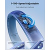 image:imageGaiatop Portable Neck Fan 40 Stretch Neck Cooler with 360 Surrounding Cooling 1100 Speed Scroll Switch Hands Free Personal Fans H1 Turbo Mode for Outdoor Travel Office Gym Summer Gifts Blue