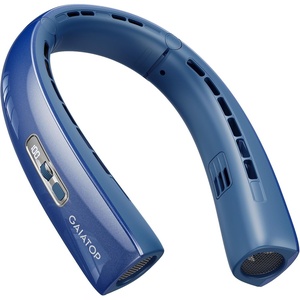 image:imageGaiatop Portable Neck Fan 40 Stretch Neck Cooler with 360 Surrounding Cooling 1100 Speed Scroll Switch Hands Free Personal Fans H1 Turbo Mode for Outdoor Travel Office Gym Summer Gifts Blue