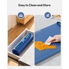 image:imageGaiatop Food Warming Mat FastHeating Silicone Electric Warming Tray with Heat Insulating Pad 7Level Temp 8h Timer Food Warmer Mat Portable Heating Mat for Countertop Gatherings Party Home Blue
