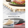 image:imageGaiatop Food Warming Mat FastHeating Silicone Electric Warming Tray with Heat Insulating Pad 7Level Temp 8h Timer Food Warmer Mat Portable Heating Mat for Countertop Gatherings Party HomeWhite