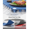image:imageGaiatop Food Warming Mat FastHeating Silicone Electric Warming Tray with Heat Insulating Pad 7Level Temp 8h Timer Food Warmer Mat Portable Heating Mat for Countertop Gatherings Party Home Blue
