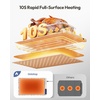 image:imageGaiatop Warming Mat for Food with Trivet amp Light Food Warming Mats for Countertop 6 Temp Level 6 Timer Settings FullSurface Fast Heating Portable Silicone Food Warmer for Parties BuffetCream