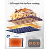 image:imageGaiatop Warming Mat for Food with Trivet amp Light Food Warming Mats for Countertop 6 Temp Level 6 Timer Settings FullSurface Fast Heating Portable Silicone Food Warmer for Parties BuffetBlue