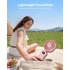 image:imageGaiatop 4000mAh Handheld Mini Fan 7110RPM High Speed Portable Personal Fan 3 Gears Strong Wind LED Display USB Rechargeable Battery Operated Gift for Women Makeup Travel Outdoor PinkPink
