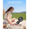image:imageGaiatop 4000mAh Handheld Mini Fan 7110RPM High Speed Portable Personal Fan 3 Gears Strong Wind LED Display USB Rechargeable Battery Operated Gift for Women Makeup Travel Outdoor PinkBlack