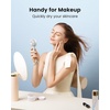 image:imageGaiatop Mini Portable Handheld Fan 3 Speed Powerful Battery Operated Small USB Rechargeable Personal Fan for Makeup Eyelash Camping Beach Airplane Travel Essentials for Women GirlsWhite