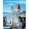 image:imageGaiatop Portable Handheld Turbo Fan 1100 Adjustable High Speeds 320Hrs Cooling Times 4800mAh USB Rechargeable Portable Small Hand Fans with Lanyard for Outdoor Travel Home Make Up Army GreenArmy Green