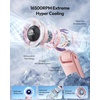image:imageGaiatop Portable Handheld Turbo Fan 15 Hrs Cooling 180 Foldable 4in1 Hand Held Fans 6Speed 1100 Personal Mini Handheld Fans Small Portable Fan for Travel Working Outdoor Women Gifts BlackPink