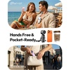 image:imageGaiatop Portable Handheld Turbo Fan 15 Hrs Cooling 180 Foldable 4in1 Hand Held Fans 6Speed 1100 Personal Mini Handheld Fans Small Portable Fan for Travel Working Outdoor Women Gifts BlackPink