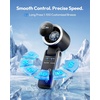 image:imageGaiatop Portable Handheld Turbo Fan 15 Hrs Cooling 180 Foldable 4in1 Hand Held Fans 6Speed 1100 Personal Mini Handheld Fans Small Portable Fan for Travel Working Outdoor Women Gifts BlackBlack