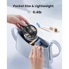 image:imageGaiatop Portable Misting Fan 180 Foldable Handheld 3 Speeds USB Rechargeable Spray Water Mist with LED Digital Display Personal Cooling Mini Hand Fans for Travel Concert Outdoor Navy BlueBlack