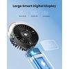 image:imageGaiatop Portable Misting Fan 180 Foldable Handheld 3 Speeds USB Rechargeable Spray Water Mist with LED Digital Display Personal Cooling Mini Hand Fans for Travel Concert Outdoor Navy BlueBlack