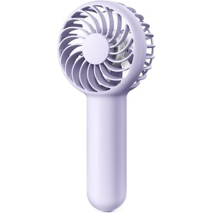 image:imageGaiatop Mini Portable Handheld Fan 3 Speed Powerful Battery Operated Small USB Rechargeable Personal Fan for Makeup Eyelash Camping Beach Airplane Travel Essentials for Women GirlsPurple