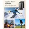 image:imageGaiatop Electric Hand Warmers Rechargeable Magnetic Pocket Hand Warmer 2Pack 3s Fast Heating Fits in Gloves Winter Sports Hunting Accessories Warm Day Gifts for Men WomenBlack