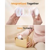 image:imageGaiatop Hand Warmers Rechargeable 2 Pack Cute Cat Paw Design 3 Levels Magnetic Electric Pocket Heater Reusable Portable Hot Hands Stocking Stuffers Gifts for Women Men Cat LoverPink