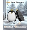image:imageGaiatop Magnetic Hand Warmers Rechargeable 2 Pack 3 Settings Cute Pocket Penguin Fast Hot Hands Reusable Portable Electric Heater for Camping Hunting Golf Stocking Stuffers Gifts for Women MenBlack