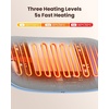 image:imageGaiatop Portable Heating Pad 5000mAh Cordless Menstrual Heating Pad with 3 Heat Levels and 6 Massage Modes 5S Fast Heat Pad for Women Girl Light BlueLight Blue