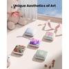 image:imageGaiatop Rechargeable Hand Warmers 4000mAh DoubleSided Hot Hands with 3 Heat Settings Light and Strap Cute Portable Pocket Electric Heater Stocking Stuffers Reusable Outdoor Gifts for Women MenBlue Ribbon