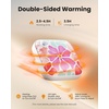 image:imageGaiatop Rechargeable Hand Warmers 4000mAh DoubleSided Hot Hands with 3 Heat Settings Light and Strap Cute Portable Pocket Electric Heater Stocking Stuffers Reusable Outdoor Gifts for Women MenTropical Blossom