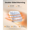 image:imageGaiatop Rechargeable Hand Warmers 4000mAh DoubleSided Hot Hands with 3 Heat Settings Light and Strap Cute Portable Pocket Electric Heater Stocking Stuffers Reusable Outdoor Gifts for Women MenBlue Ribbon