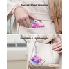 image:imageGaiatop Rechargeable Hand Warmers 4000mAh DoubleSided Hot Hands with 3 Heat Settings Light and Strap Cute Portable Pocket Electric Heater Stocking Stuffers Reusable Outdoor Gifts for Women MenPastel Prism