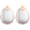 image:imageGaiatop Magnetic Hand Warmers Rechargeable 2 Pack 3 Settings Cute Pocket Penguin Fast Hot Hands Reusable Portable Electric Heater for Camping Hunting Golf Stocking Stuffers Gifts for Women MenPink